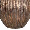 Planter Alexandra House Living Golden Iron 35 x 32 x 35 cm