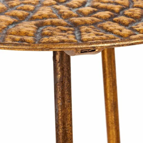 Kampinis stalas Alexandra House Living Auksinis 34 x 59 x 34 cm