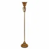 Candle Holder Alexandra House Living Golden Iron 17 x 100 x 17 cm