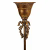 Candle Holder Alexandra House Living Golden Iron 17 x 100 x 17 cm