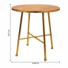 Centrālais galds Alexandra House Living Bronza Dzelzs 60 x 60 x 60 cm
