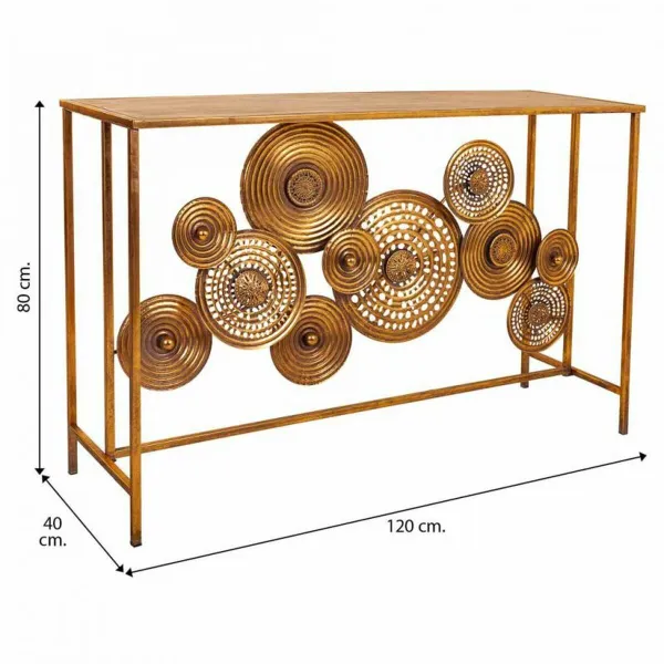 Мебель для прихожей Alexandra House Living Позолоченный 40 x 80 x 120 cm
