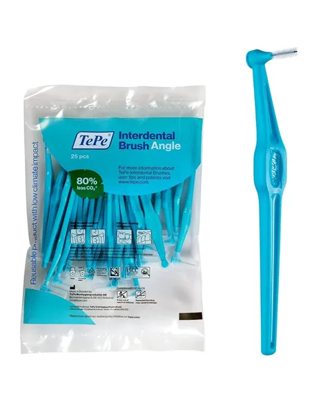 Interdental brushes Tepe Angle Blue 0,6 mm 25 Units