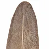 Candlestick Alexandra House Living Golden Iron 16 x 60 x 17 cm Feathers