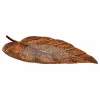 Galda rotājums Alexandra House Living Bronza Dzelzs 41 x 5 x 77 cm Lapa