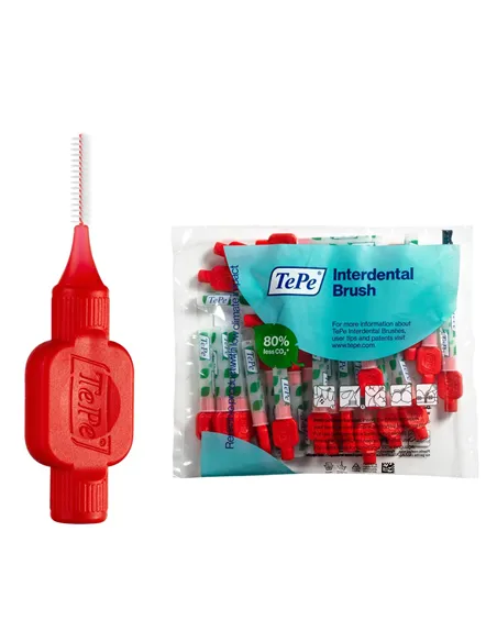 Interdental brushes Tepe Original Red 0,5 mm 25 Units