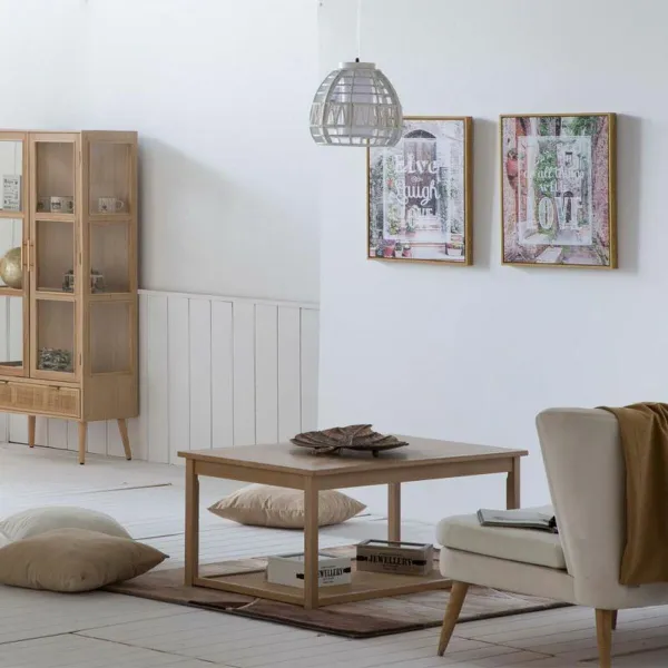 Galda rotājums Alexandra House Living Bronza Dzelzs 41 x 5 x 77 cm Lapa