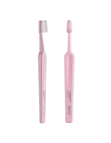 Toothbrush Tepe Compact Soft Pink