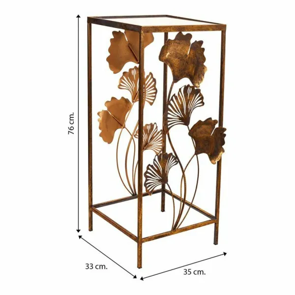 Kampinis stalas Alexandra House Living Auksinis 33 x 76 x 35 cm