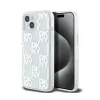 DKNY Liquid Glitter Multilogo - Case iPhone 15 / 14 / 13 (white)