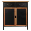 Hall Alexandra House Living Black 34 x 90 x 80 cm