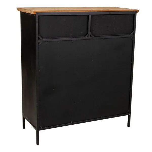 Hall Alexandra House Living Black 34 x 90 x 80 cm