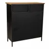 Hall Alexandra House Living Black 34 x 90 x 80 cm