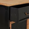 Мебель для прихожей Alexandra House Living Чёрный 34 x 90 x 80 cm