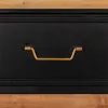 Hall Alexandra House Living Black 34 x 90 x 80 cm
