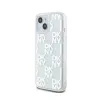 DKNY Liquid Glitter Multilogo - Case iPhone 15 / 14 / 13 (white)
