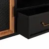 Sideboard Alexandra House Living Black 34 x 45 x 120 cm