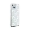 DKNY Liquid Glitter Multilogo - Case iPhone 15 / 14 / 13 (white)