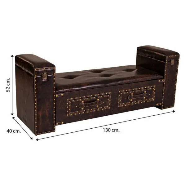 Jakkara Alexandra House Living Musta Polyuretaani Puu MDF 40 x 52 x 130 cm