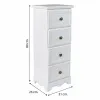 Komoda Alexandra House Living Medžio MDF 26 x 80 x 31 cm
