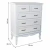 Chest of drawers Alexandra House Living MDF Wood 40 x 105 x 80 cm
