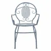 Garden chair Alexandra House Living Grey Iron 54 x 88 x 58 cm