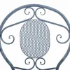 Garden chair Alexandra House Living Grey Iron 54 x 88 x 58 cm