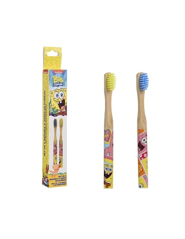 Toothbrush for Kids Take Care   SpongeBob SquarePants 2 Pieces