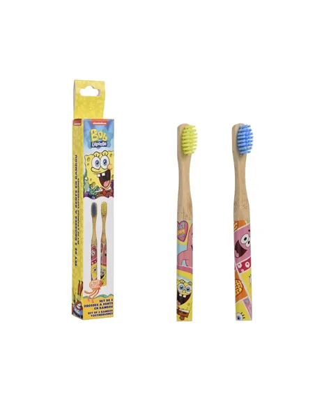 Toothbrush for Kids Take Care   SpongeBob SquarePants 2 Pieces