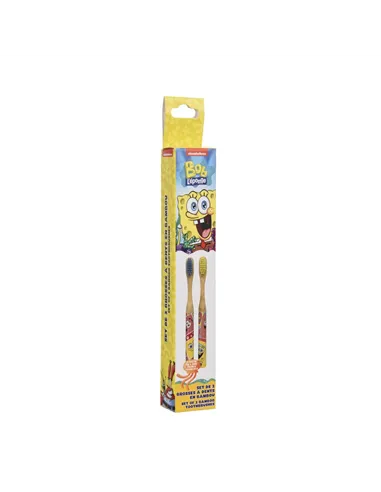 Toothbrush for Kids Take Care   SpongeBob SquarePants 2 Pieces