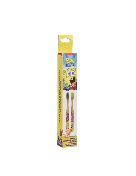 Toothbrush for Kids Take Care   SpongeBob SquarePants 2 Pieces