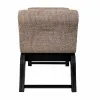 Taburetė Alexandra House Living Kreminė Poliuretanas Medžio MDF 40 x 65 x 90 cm