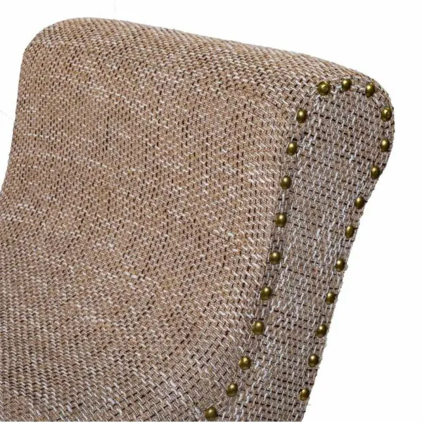 Taburetė Alexandra House Living Kreminė Poliuretanas Medžio MDF 40 x 65 x 90 cm
