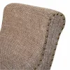 Taburetė Alexandra House Living Kreminė Poliuretanas Medžio MDF 40 x 65 x 90 cm