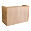 Taburete Alexandra House Living Brūns Dabisks Paulovnijas koks Koks MDF 38 x 53 x 80 cm Apavu plaukts