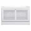 Jakkara Alexandra House Living Hopeinen Puu MDF 38 x 53 x 80 cm Kenkäteline