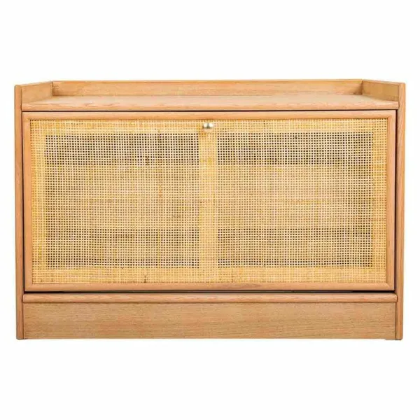 Taburete Alexandra House Living Dabisks Koks MDF 38 x 53 x 80 cm Apavu plaukts