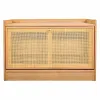 Taburete Alexandra House Living Dabisks Koks MDF 38 x 53 x 80 cm Apavu plaukts