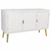 Indauja Alexandra House Living Balta Auksinis Medžio MDF 41 x 71 x 120 cm