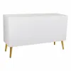 Indauja Alexandra House Living Balta Auksinis Medžio MDF 41 x 71 x 120 cm