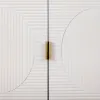 Sideboard Alexandra House Living White Golden MDF Wood 41 x 71 x 120 cm