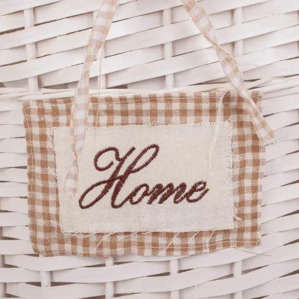 Laundry Basket Alexandra House Living White wicker Willow wood 44 x 58 x 44 cm 29 x 19 x 29 cm 3 Pieces