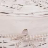 Laundry Basket Alexandra House Living White wicker Willow wood 44 x 58 x 44 cm 29 x 19 x 29 cm 3 Pieces