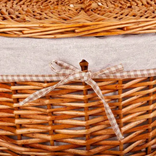 Veļas Grozs Alexandra House Living Dabisks pīts Vītola koksne 29 x 15 x 29 cm 51 x 64 x 51 cm 36 x 15 x 36 cm 3 Daudzums