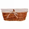 Set of Baskets Alexandra House Living wicker Willow wood 26 x 15 x 36 cm 31 x 21 x 13 cm 26 x 17 x 11 cm 3 Pieces