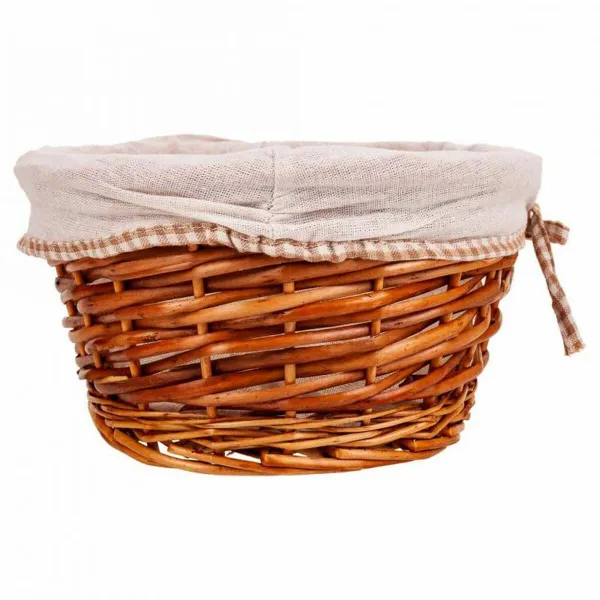 Set of Baskets Alexandra House Living wicker Willow wood 26 x 15 x 36 cm 31 x 21 x 13 cm 26 x 17 x 11 cm 3 Pieces