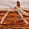 Set of Baskets Alexandra House Living wicker Willow wood 26 x 15 x 36 cm 31 x 21 x 13 cm 26 x 17 x 11 cm 3 Pieces