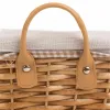 Set of Baskets Alexandra House Living wicker Willow wood 29 x 20 x 12 cm 30 x 16 x 42 cm 34 x 16 x 14 cm 3 Pieces