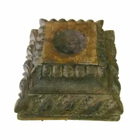 Candlestick Alexandra House Living Recycled Wood 26 x 16 x 25 cm