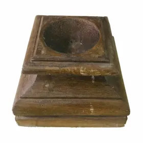 Candlestick Alexandra House Living Recycled Wood 30 x 23 x 31 cm